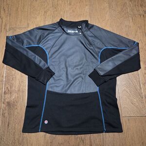 Freeze-Out Thermal Protection Zippered Pullover Shirt Motorcycle Riding 2XL XXL